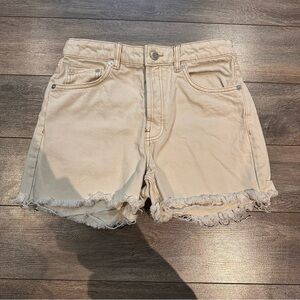 Stylish Frayed Hem Women Shorts